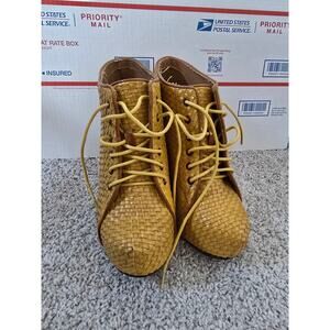 Jeffery Campbell Yellow Booties